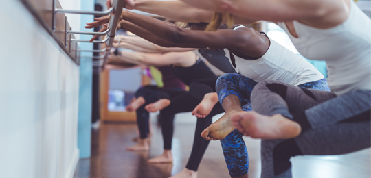 Barre Fusion GX Class at Villa Sport Fitness